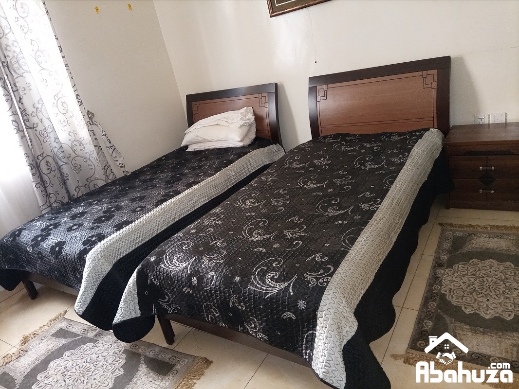 A DOUBLE BEDROOM APARTMENT WITH FOR RENT IN KIGALI CITY CENTER
