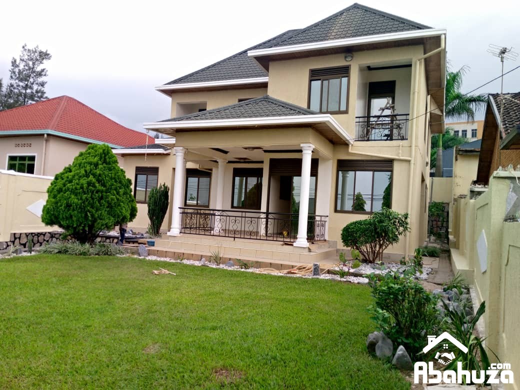 A 5 BEDROOM HOUSEWITH GARDEN FOR RENT IN KIGALI AT KIMIRONKO