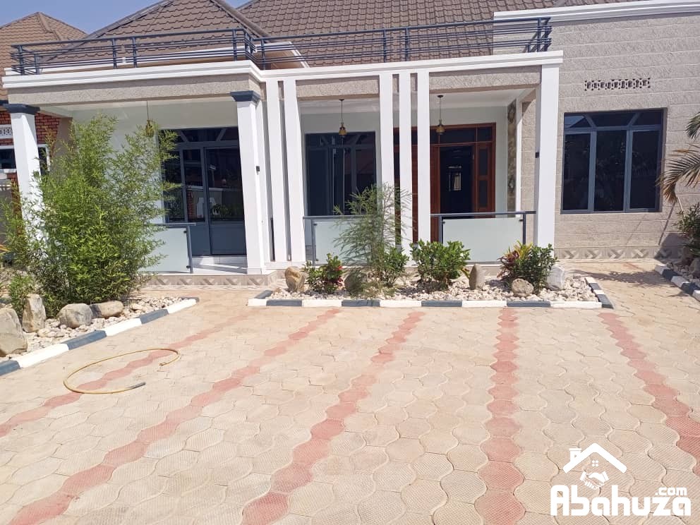 A NICE HOUSE WITH LANDSCAPED GARDEN FOR SALE IN KIGALI AT KICUKIRO