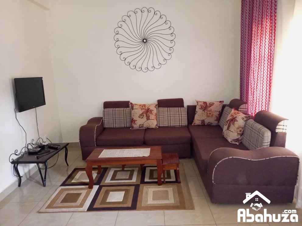 A FURNISHED 2 BEDROOM APARTMENT FOR RENT IN KIGALI AT KIYOVU