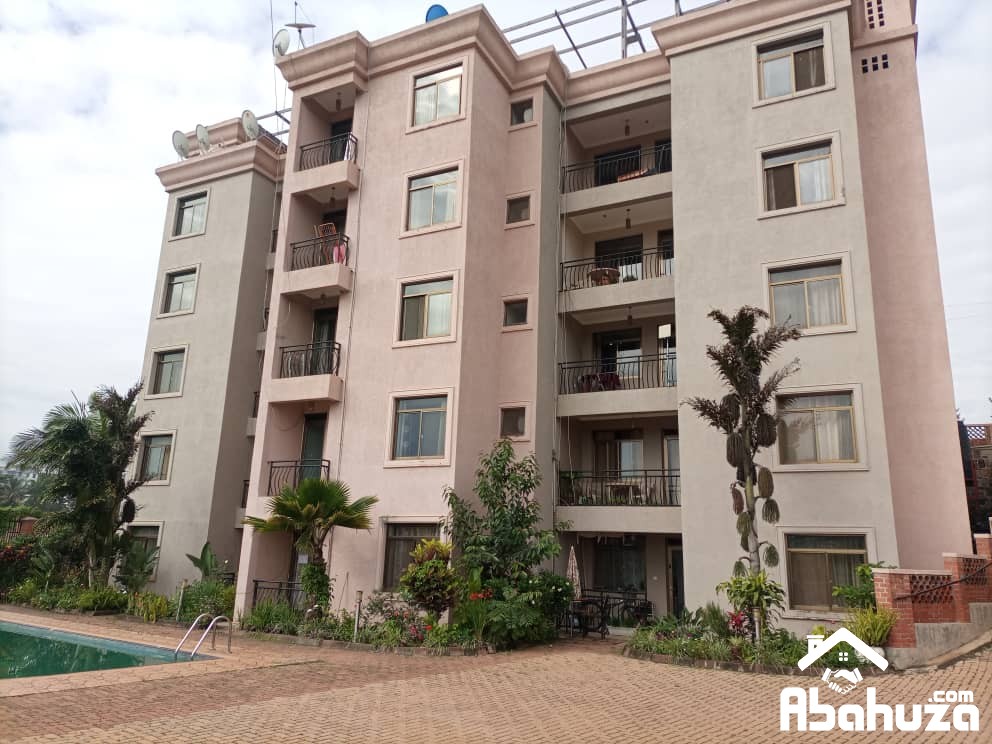 A POOL FURNISHED 2 BEDROOM APARTMENT FOR RENT IN KIGALI AT NYARUTARAMA