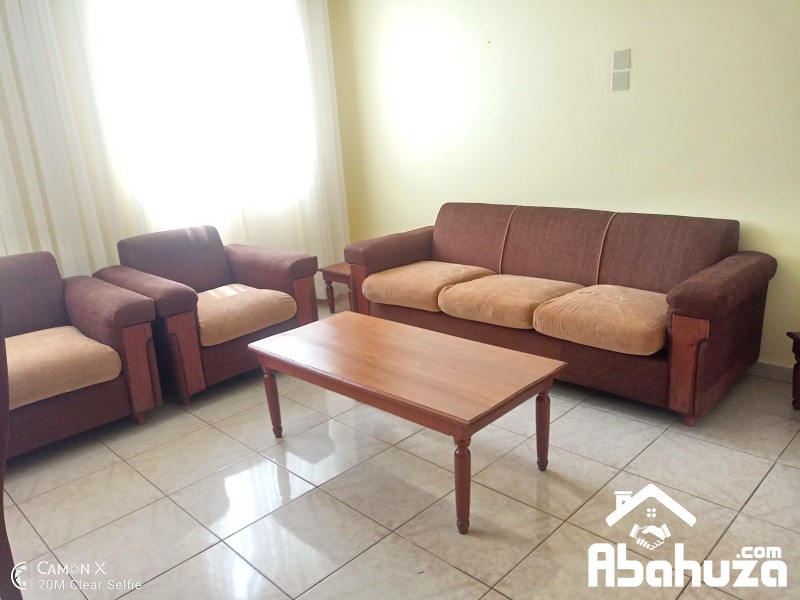 A FURNISHED APARTMENT FOR RENT IN KIGALI AT NYARUTARAMA