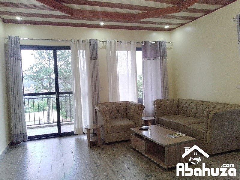 A FURNISHED NEW 2 BEDROOM APARTMENT FOR RENT AT KIMIHURURA