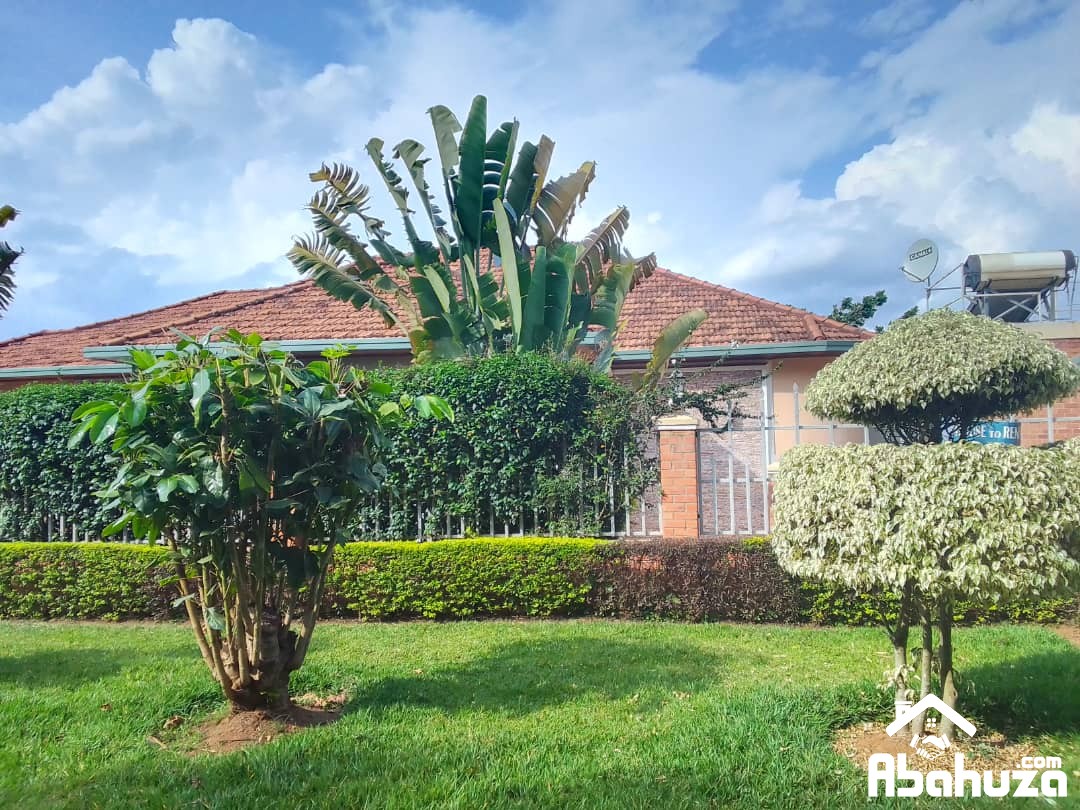 A  FURNISHED 4 BEDROOM HOUSE IN KIGALI AT KICUKIRO