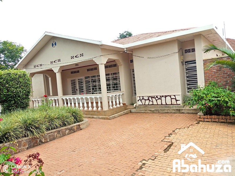 A 4 BEDROOM HOUSE FOR RENT IN KIGALI AT KAGUGU