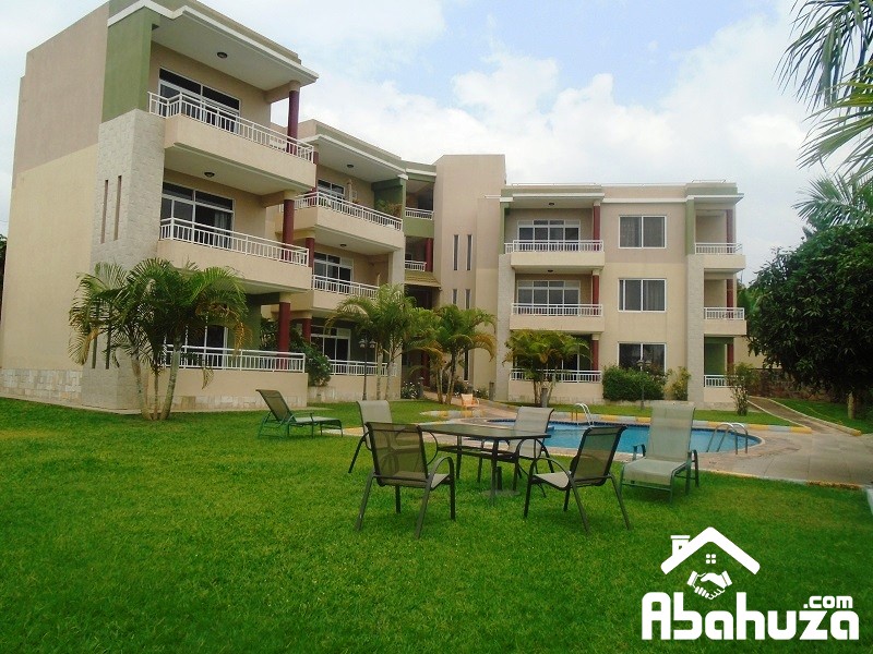 A 3 BEDROOM APARTMENT WITH POOL FOR RENT IN KIGALI AT KACYIRU